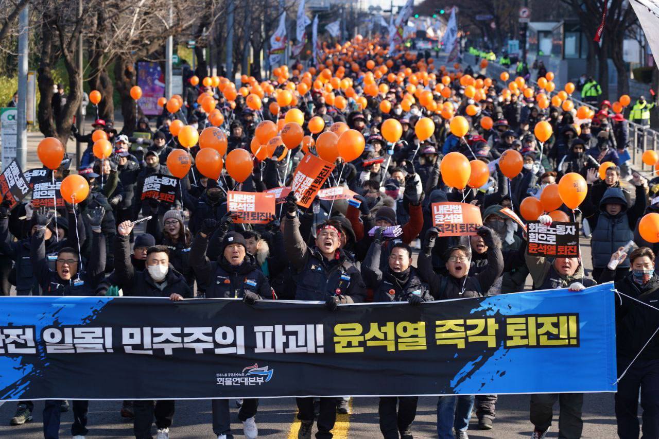 ▲공공운수노조 화물연대본부 