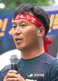 맹종안 (건설노조 토목건축분과위원장)